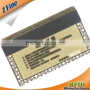 Cheap VIP Black Steel Stainless Card /Hollow Metal Card thumbnail-1