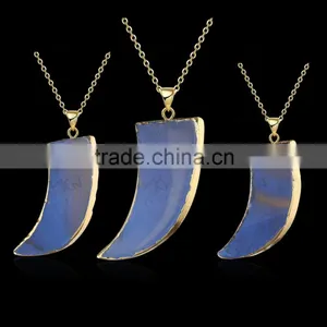 Direct Sale Cool Blue Rhinestone Necklace thumbnail-4