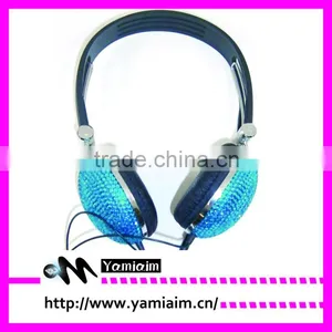 HOT SALE Rhinestone Headphones With Custom Logo thumbnail-1