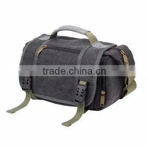 2016 Single Shoulder Portable Dslr Mini SLR Sloop Material Canvas Camera Messenger Bag Supplier's Choice thumbnail-2