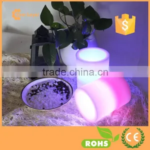 LED Embossed Flameless Candles Pastel Color Mini Candle Light thumbnail-1
