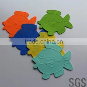 Wholesale Nonstick Silicon Placemat Fish Shape Cartoon Placemats thumbnail-4