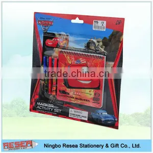 Drawing Set With 3pcs Water Color Pen and Notebook thumbnail-1