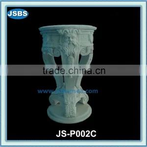 French Style Hand Carved Stone Garden Urn Planter Wholesale thumbnail-1