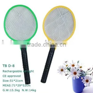 TB D-8 Rechargeable Electric Mosquito Swatter,Electronic Mosquito Killer Bat thumbnail-1