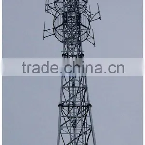 Galvanized Antenna Mast Wifi Mobile Telecom Tower thumbnail-1
