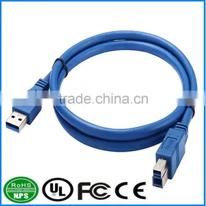 1M Supper Speed USB 3.0 Type A Male to Type B Male Data Cables thumbnail-4