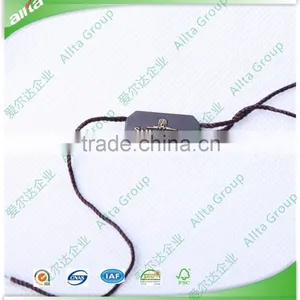 Cheap Custom String Plastic Seal Tag for Paper Hang Tags in China thumbnail-1