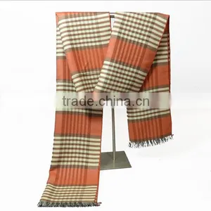 Wholesale Men Custom Made Palid Cotton Winter Scarf thumbnail-5