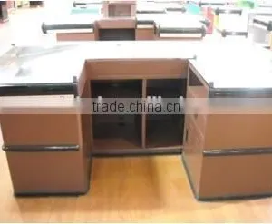 Supermarket Electronic Checkout Cash Counter With Belt By Changshu Factory thumbnail-3
