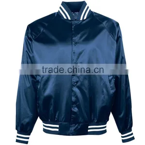 Satin Varsity Jacket,custom Satin Varisy Jacket,customized Satin Varsity Jacket thumbnail-1