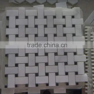 Hot Eastern White Marble Mosaic (HMM-072) on Sales thumbnail-3
