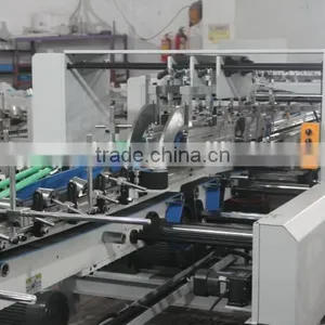 Automatic Corrugated Box Folding Gluing Machine Price thumbnail-1