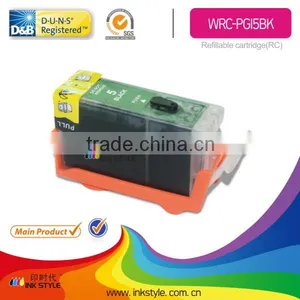 Inkstyle Refillable Ink Cartridge for Canon Ip4200 With Factory Price ( PGI-5BK) thumbnail-1