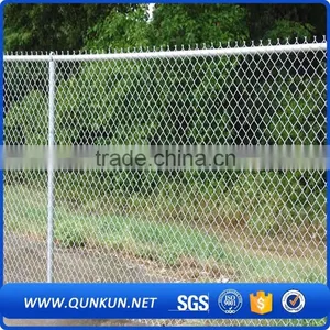 Used Chain Link Fence Post /vinyl Coated Chain Link Fence Specifications Qunkun thumbnail-2