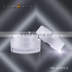 Empty Cream Jar Plastic Cream Jar Cosmetic Acrylic Cream Jars thumbnail-2