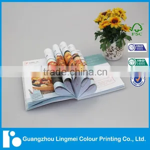 Quality Custom Color Softcover CookBook Professional Printing in China thumbnail-3