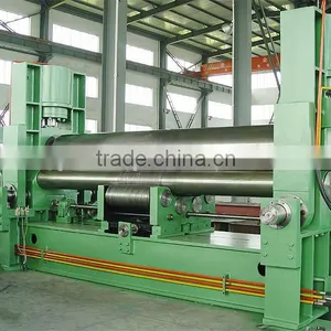 Automatic Machine 2014 New W11S Mobile Roller Levels on Three-roll Bending Machine Rolling Forming Machine W11S 120*3000 thumbnail-1