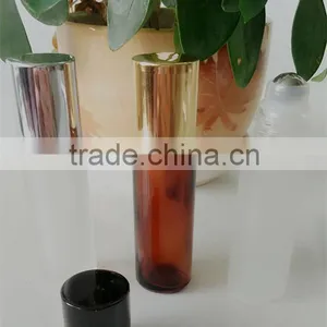Amber/ Frosty Roll on Glass Vial thumbnail-2