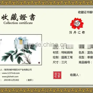 JingDu Top 9 Queen of Flowers Series Handmade Painting for Wall Decor thumbnail-6
