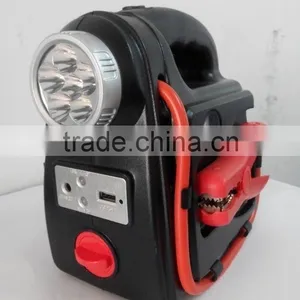 Automobile Battery Power Bank Jump Starter With Blast Pump thumbnail-1
