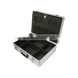 ALUMINIUM HARD CASE ELECTRICIANS TOOL BOX ORGANISER 460x330x150mm EN-AC-FG-A022 thumbnail-1