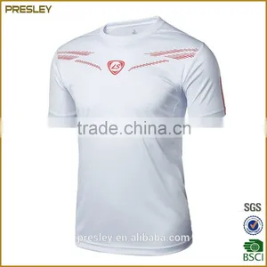 100% Polyester Cool MAX T Shirt Sports Running Athletic and Breathable and Dry Fit Running T Shirts thumbnail-1