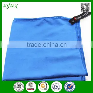 Microfiber Sports/Gym/Yoga/Travel/Beach Suede Towel Logo With Customized thumbnail-1