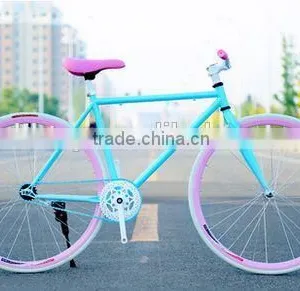 700C Alloy 40mm Rim Fixed Gear Bike thumbnail-1