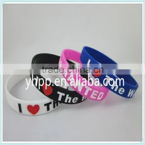Custom I Love THE WANTED WRISTBAND BRACELET A5(3) thumbnail-1