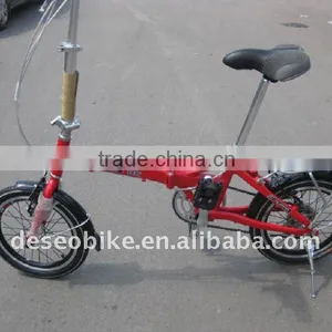 2016 6 Speed Folding Bicycle With Rear Suspention Chinese Supplier thumbnail-1