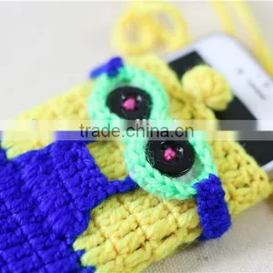 2016 New 7*11cm 100% Acrylic Material Knitted Women Purse thumbnail-1