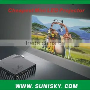 SMP7043 Cheap Pico Lcd Projector---480*320Pixels---12 Ansi Lumens thumbnail-1