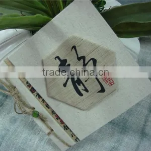 Ramie Rope Binding Notebook for a Gift thumbnail-1