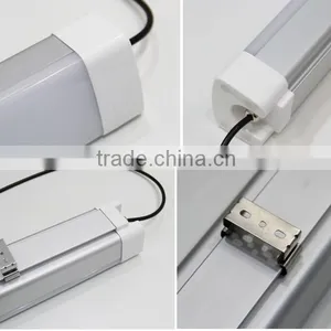 Ip65 Led Tri-proof Fixture ETL TUV DLC SAA Led Linear High Bay Light 20w 30W 40W 50W 60W 80W 100W 120W 1-8ft 30-240cm thumbnail-6