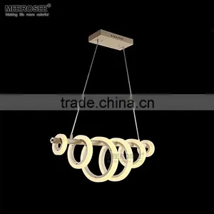 New Arrival LED 6-Ring Suspension Light Acrylic Circle Lamp MD83080 thumbnail-4