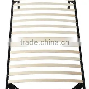 Simple Metal Bed Frame With Wood Slat thumbnail-1
