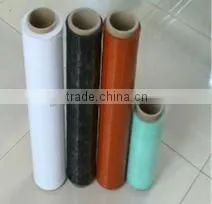Plastic Clear PE Wrapping Pallet Film Roll With Handle thumbnail-2