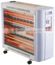 Quartz Heater 2400W Electric Heater Tube Heater Lamp With Wheels thumbnail-1