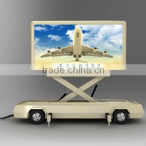 YEESO Advertising Trailer, Outdoor Mobile Advertising Vehicle With Biggest Billboards - T12 thumbnail-1