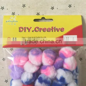 Colorful Acrylic Pom Poms thumbnail-2