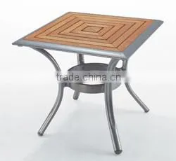 Outdoor Furniture Sling Table Brush Bronze Color thumbnail-2