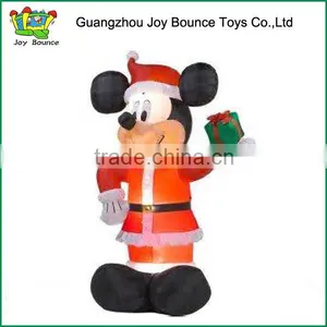 Newest Customized Inflatable Mickey Mouse for Christmas thumbnail-1