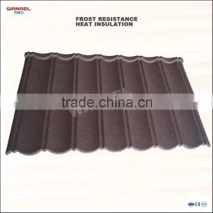 Stone Coated Metal Steel Roofing Material Thermal Insulation Roof Tiles thumbnail-3