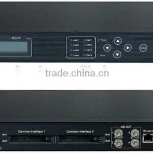 4in1 DVB-T IP TS UDP MPTS IRD(4 DVB-C RF In,4*CI,4 ASI+IP 4*MPTS*multicast Out) thumbnail-1