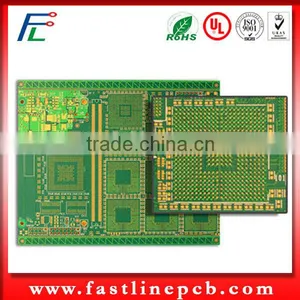 8 Layer Enig With Gold Finger Rigid HDI PCB thumbnail-1