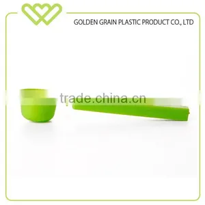 New Design Plastic Coffee Spoon With Bag Clip thumbnail-1