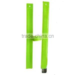 High Quality Promotional Gift PVC Reflective Snap Band Pvc Slap Band Pvc Wrist Band Quality Choice thumbnail-2