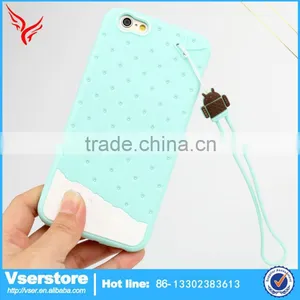Hot Sell pc Animel Sex Girl Mobe Phone Case With Ice-cream Color for Iphone6 Tpu Clear Cases for Iphone thumbnail-3