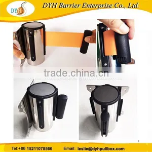 Factory Direct Stylish Retractable Wall Mounted Belt Barriers thumbnail-4